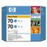HP 70 Twin Pack - print cartridge CB343A